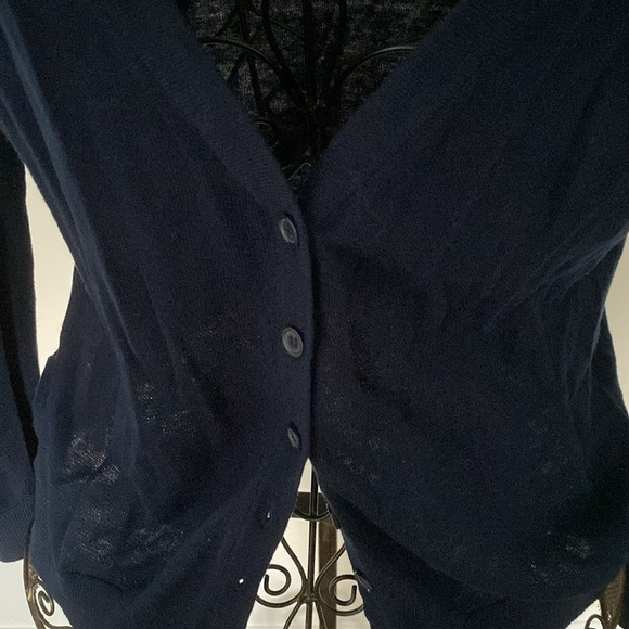 Forever 21 navy blue cardigan - Picture 2 of 5